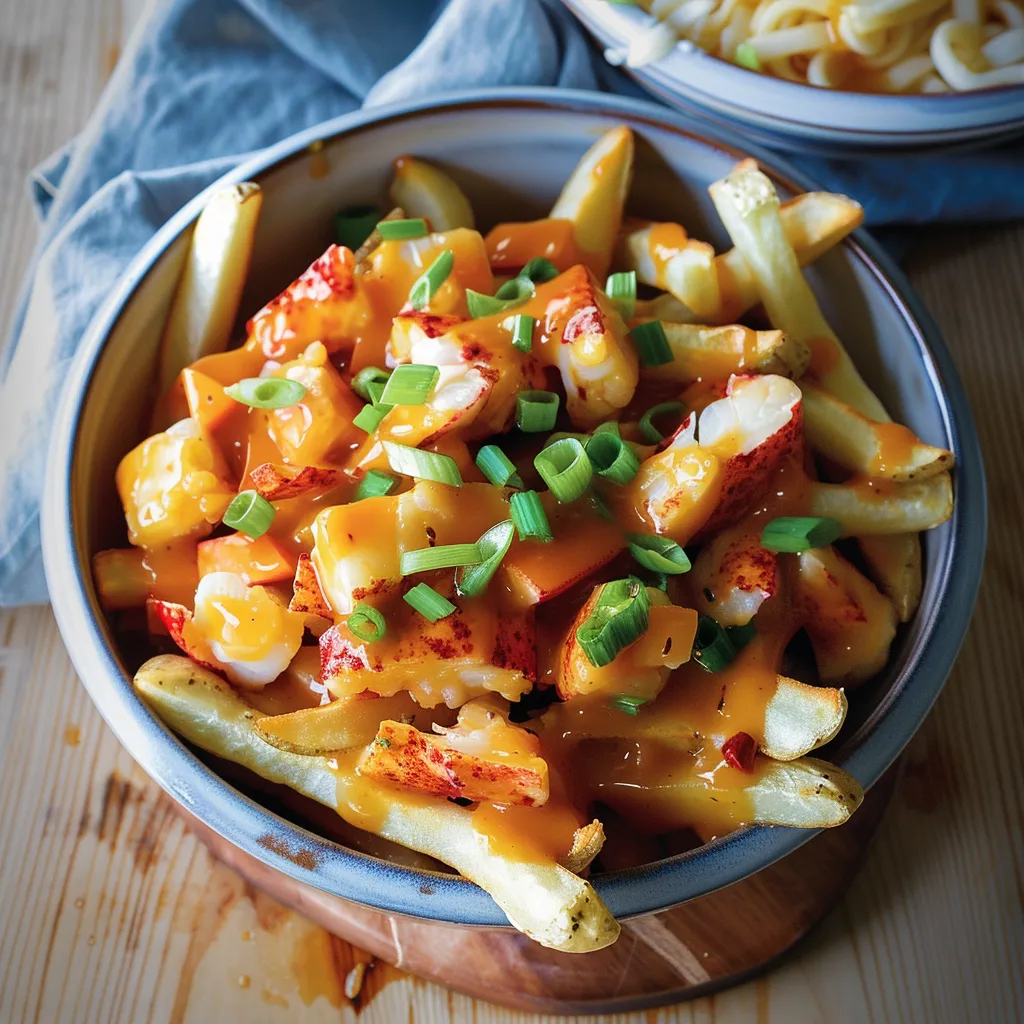 Homard et frites gourmandes