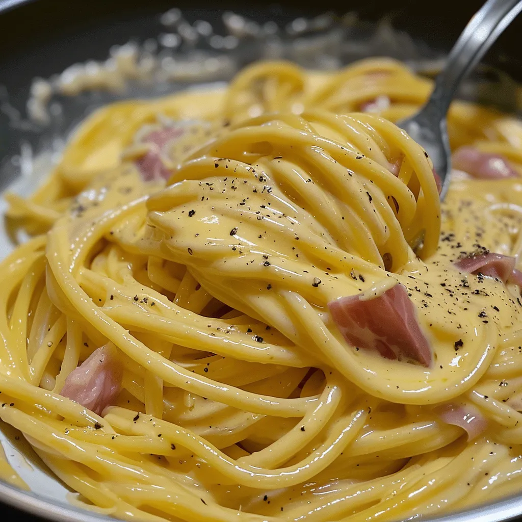 Spaghetti carbonara : vrai goût d’Italie