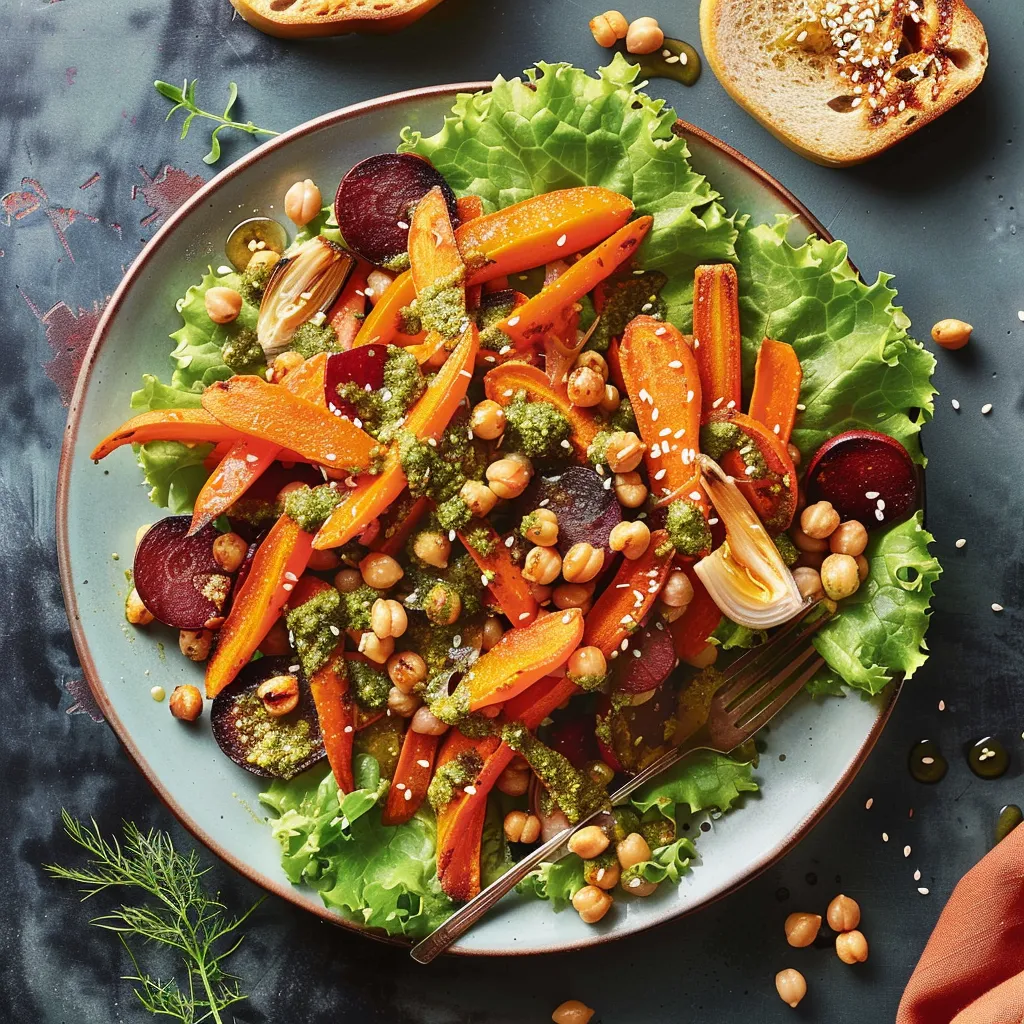 Carottes et pois chiches