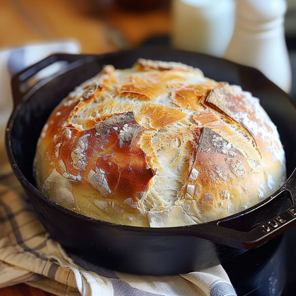 Pain moelleux à la poêle