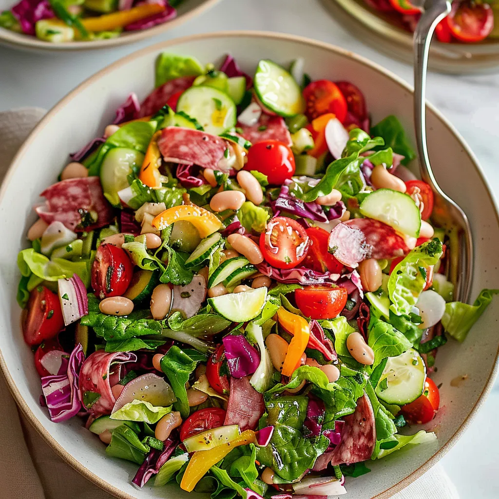 Hachée italienne salade