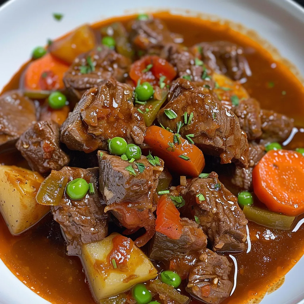 Bœuf mijoté savoureux