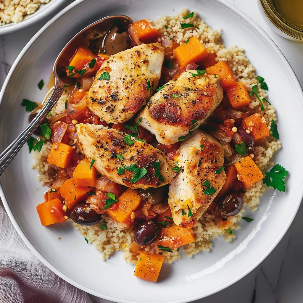 Escalopes et patates olives