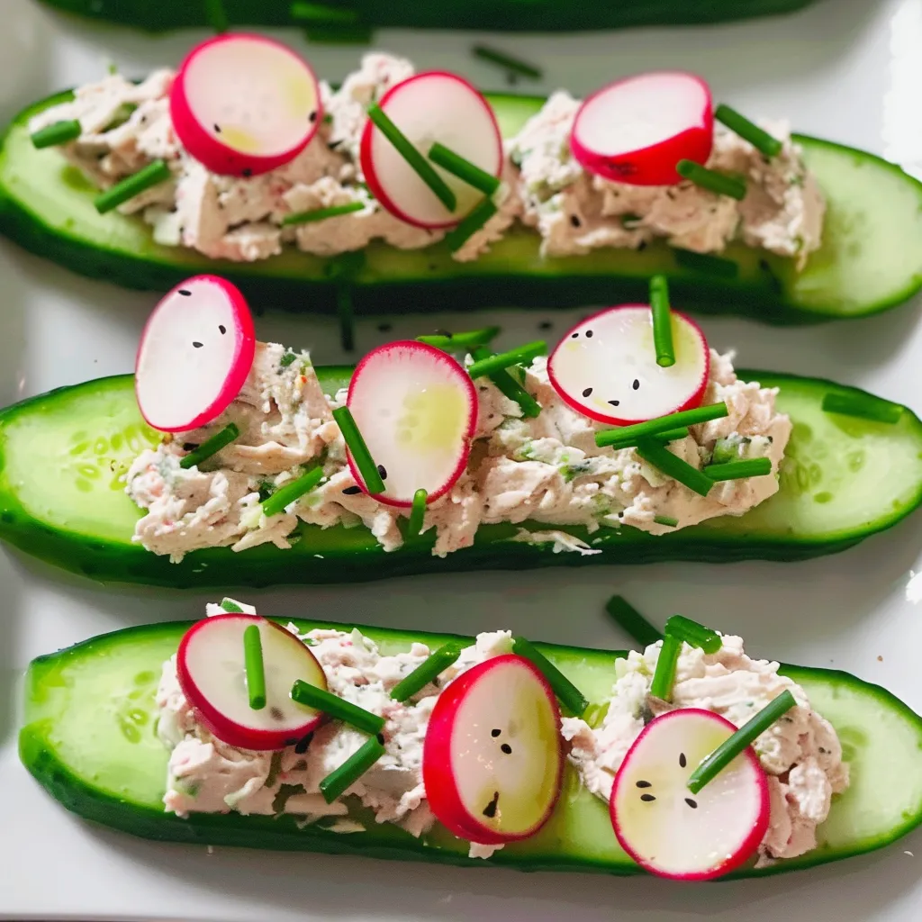 Thon concombre frais