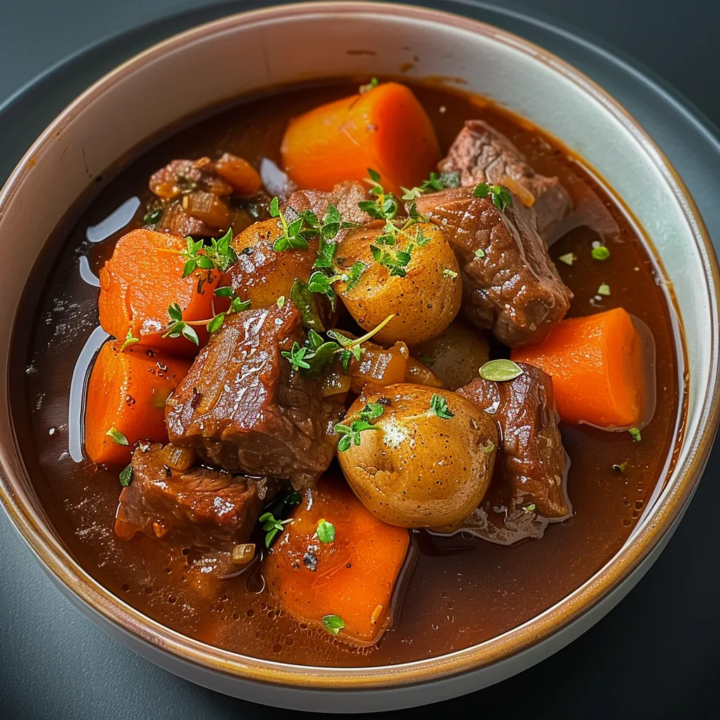 Bœuf Bourguignon Simple