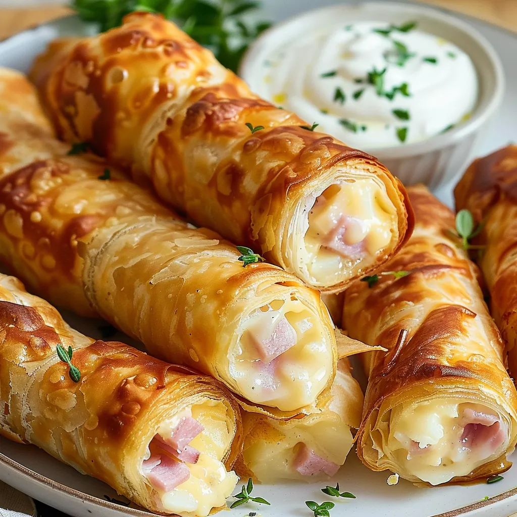 Jambon croustillants facile