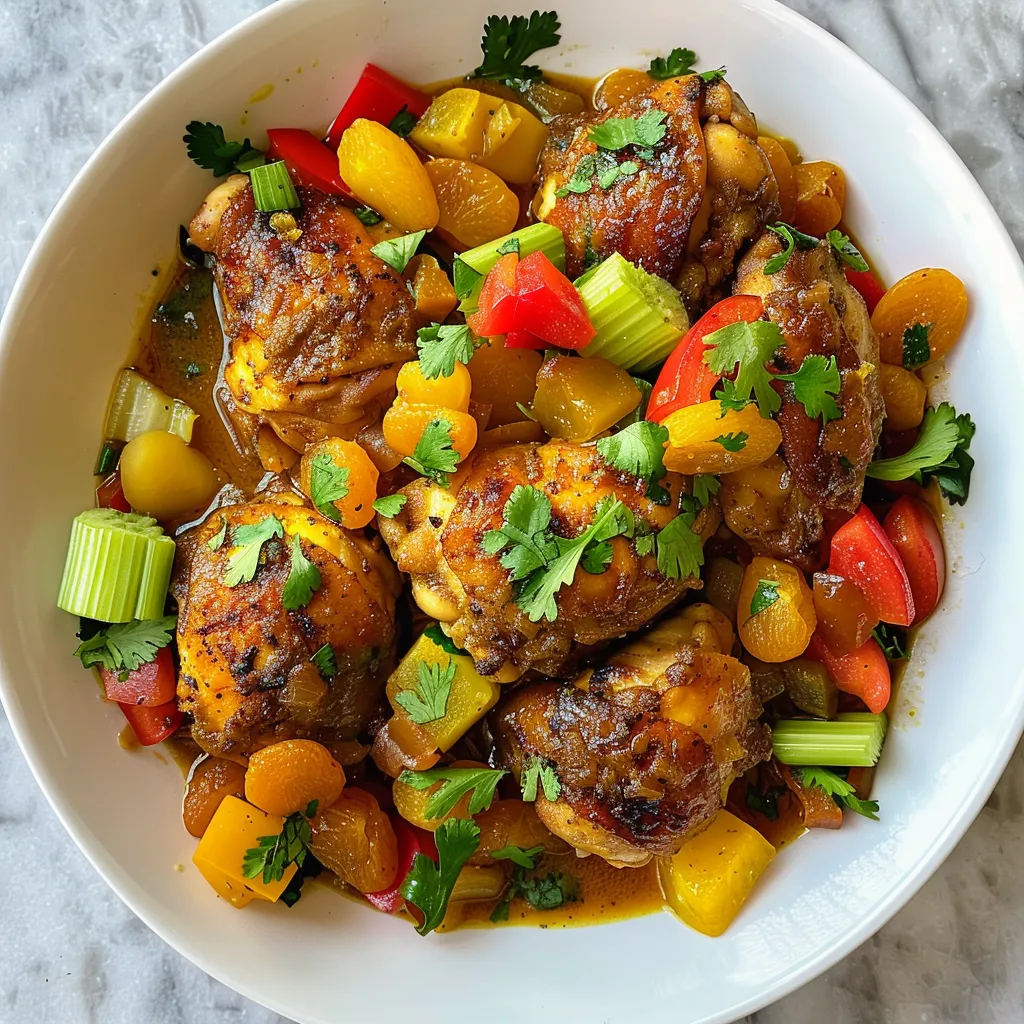 Gingembre curcuma poulet