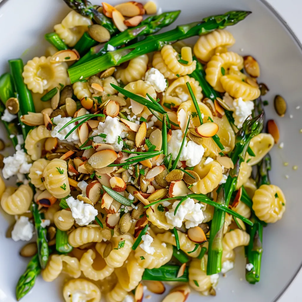 Poireaux avec feta et asperges