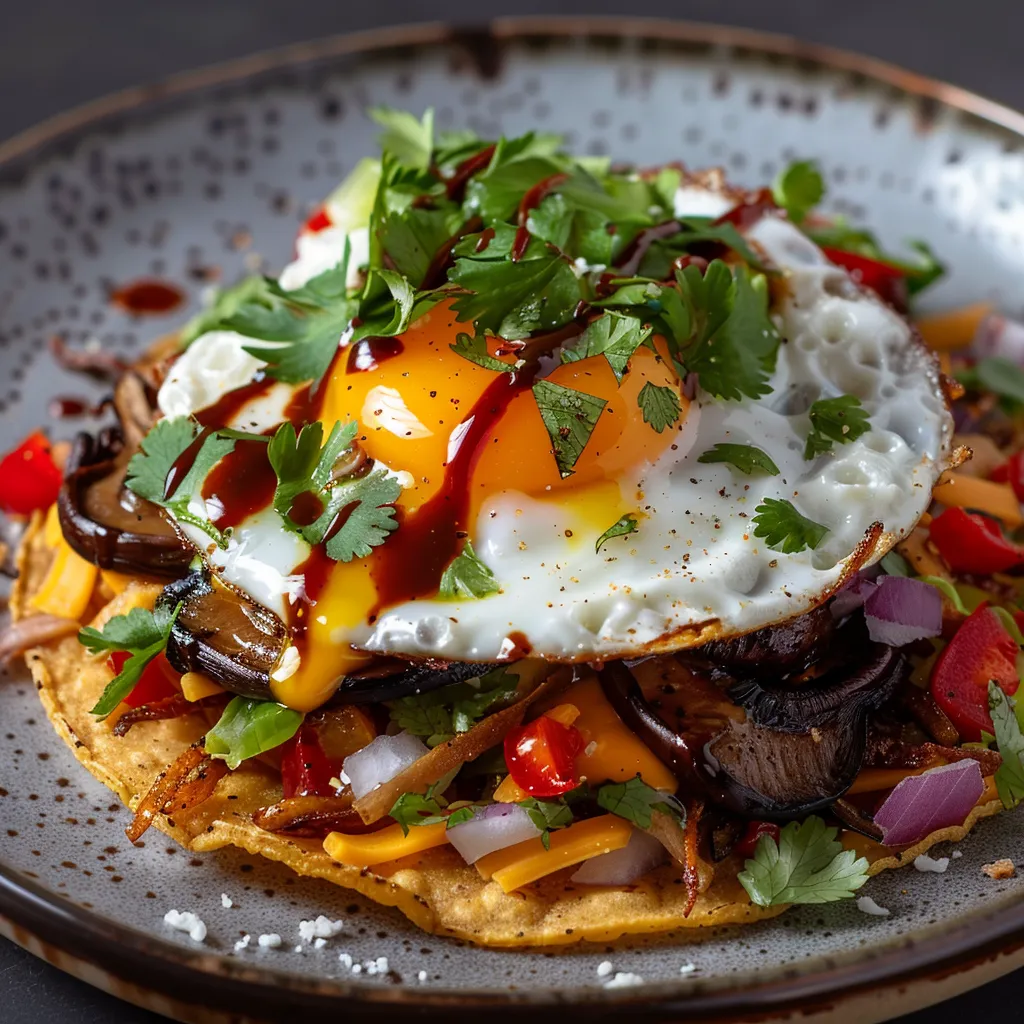 Œufs croustillants barbecue