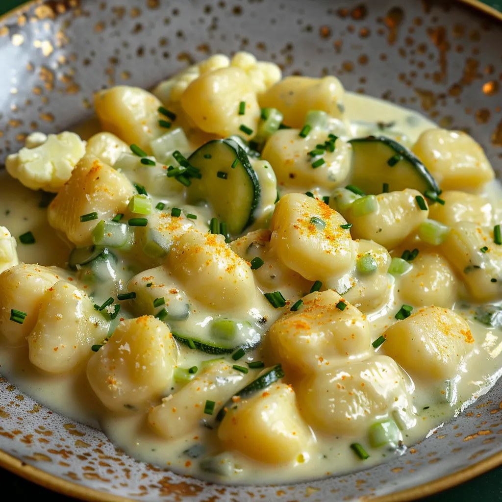 Gnocchis légumes savoureux