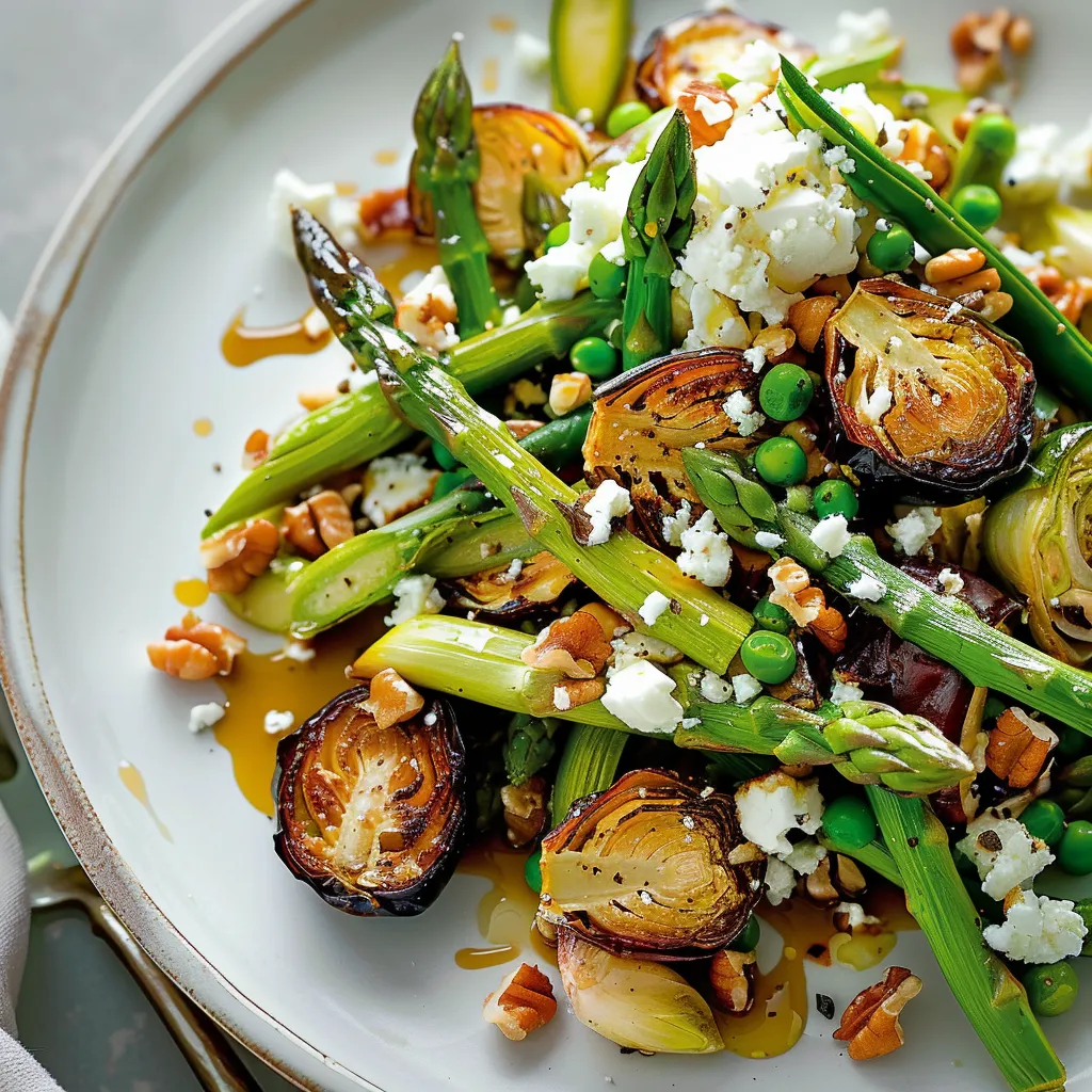 Légumes rôtis et feta frais