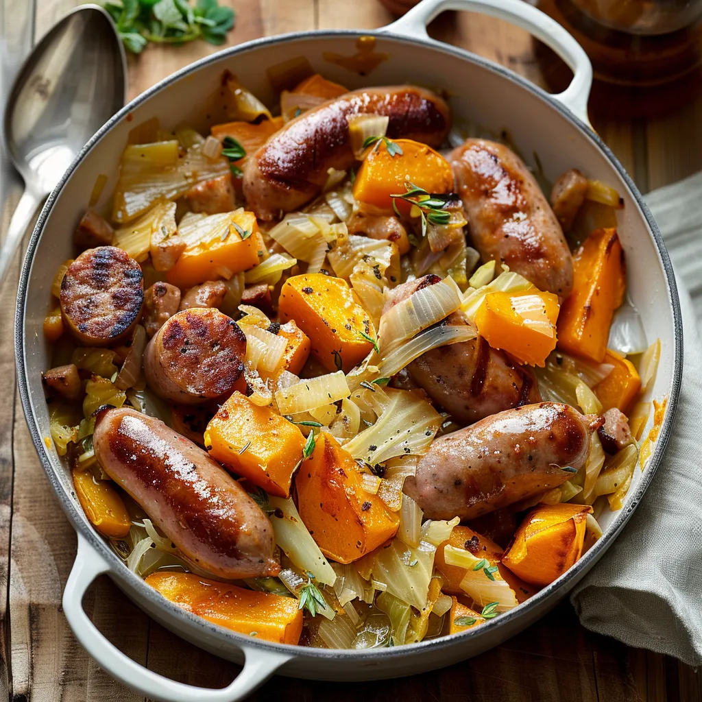 Chou et patates savoureuses