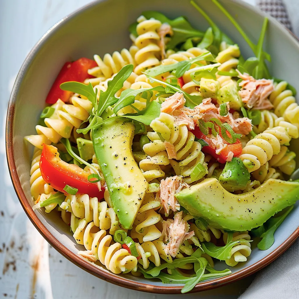 Rotinis thon avocat salade