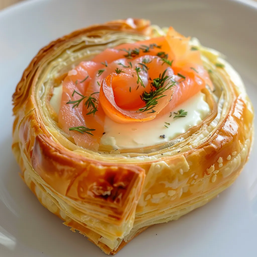 Dégustez de savoureux roulés au saumon fumé et fromage frais