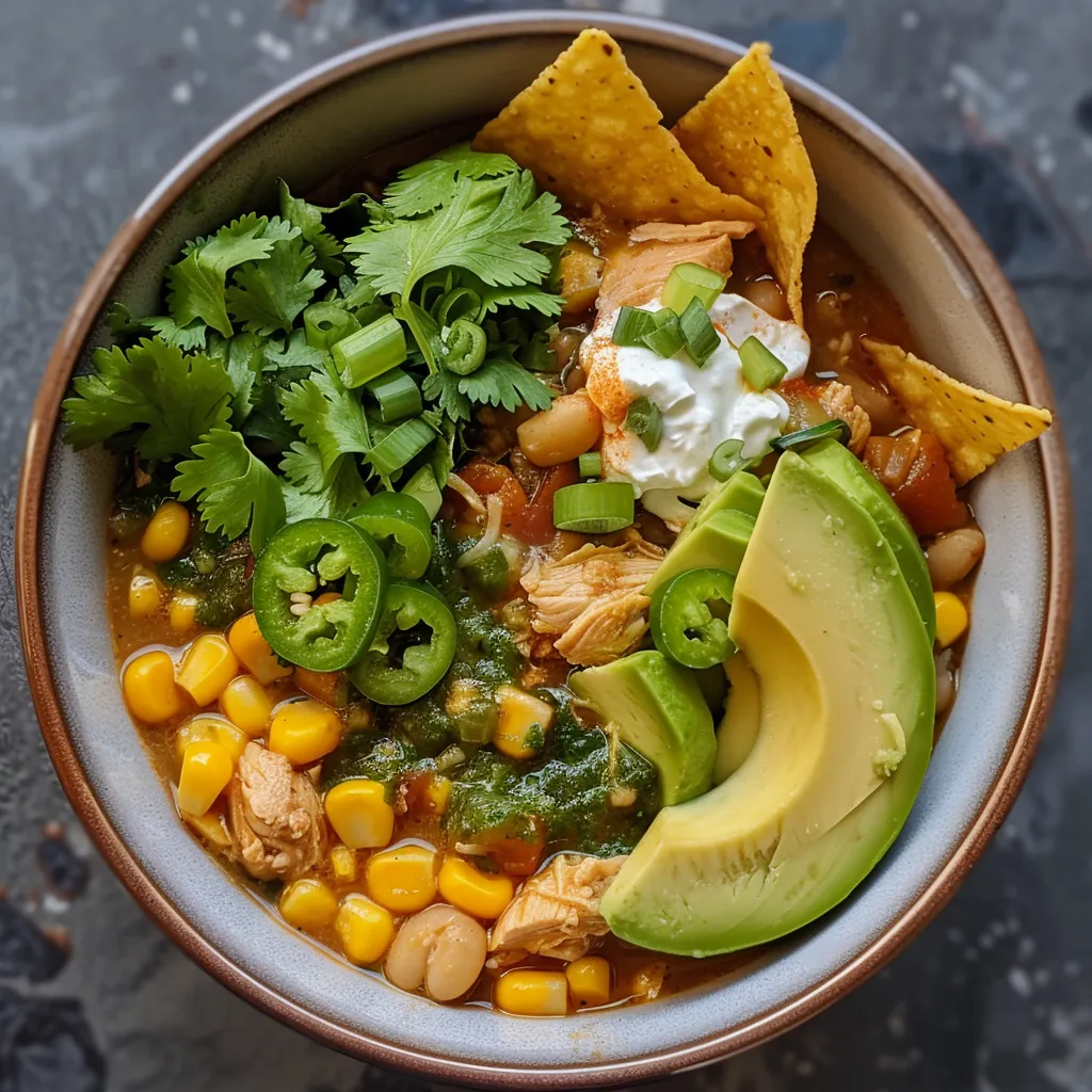 Chili blanc maison rapide