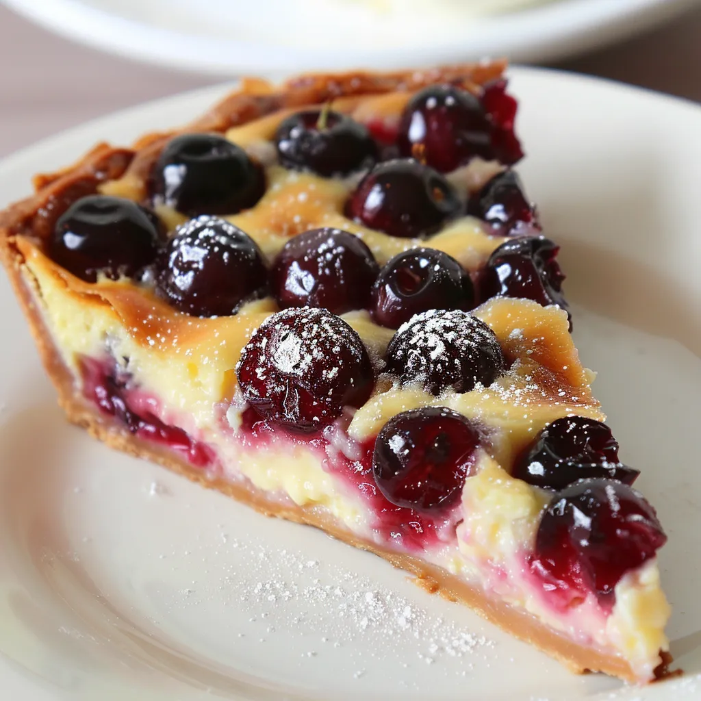 Clafoutis aux cerises - Dessert tout doux et fruité