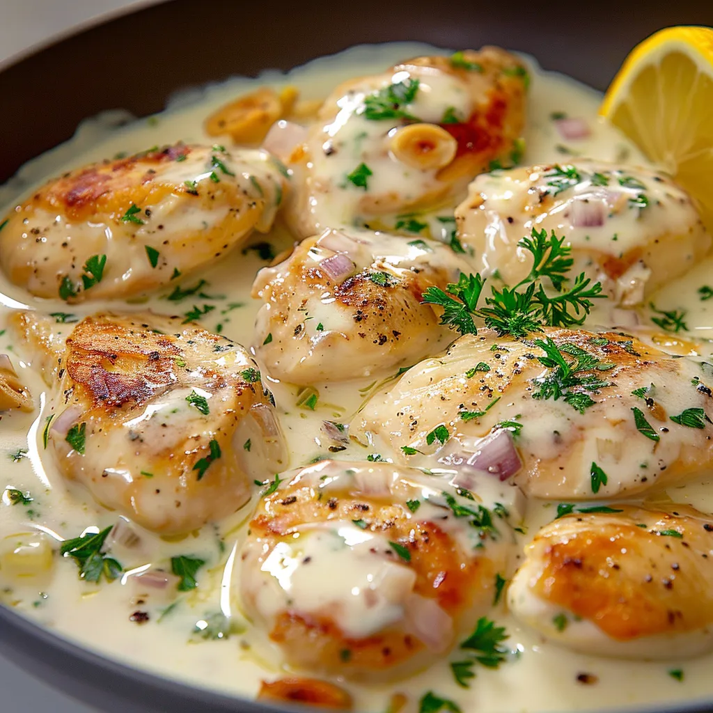 Super Filets de Poulet à l'Ail et Citron