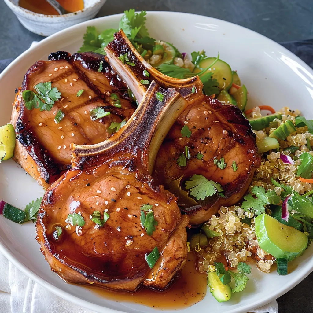 Porc érable sauce soya