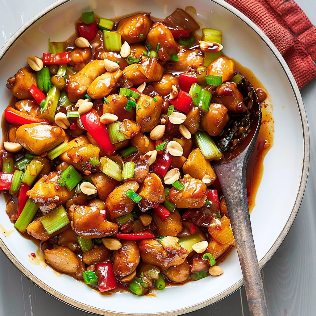 Poulet Piquant Kung Pao