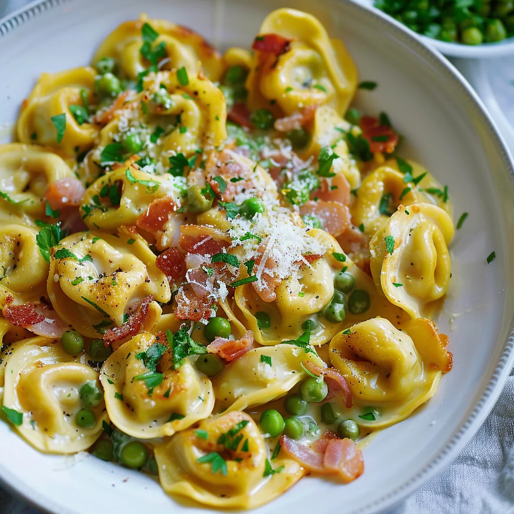 Délicieux tortellinis au fromage à préparer
