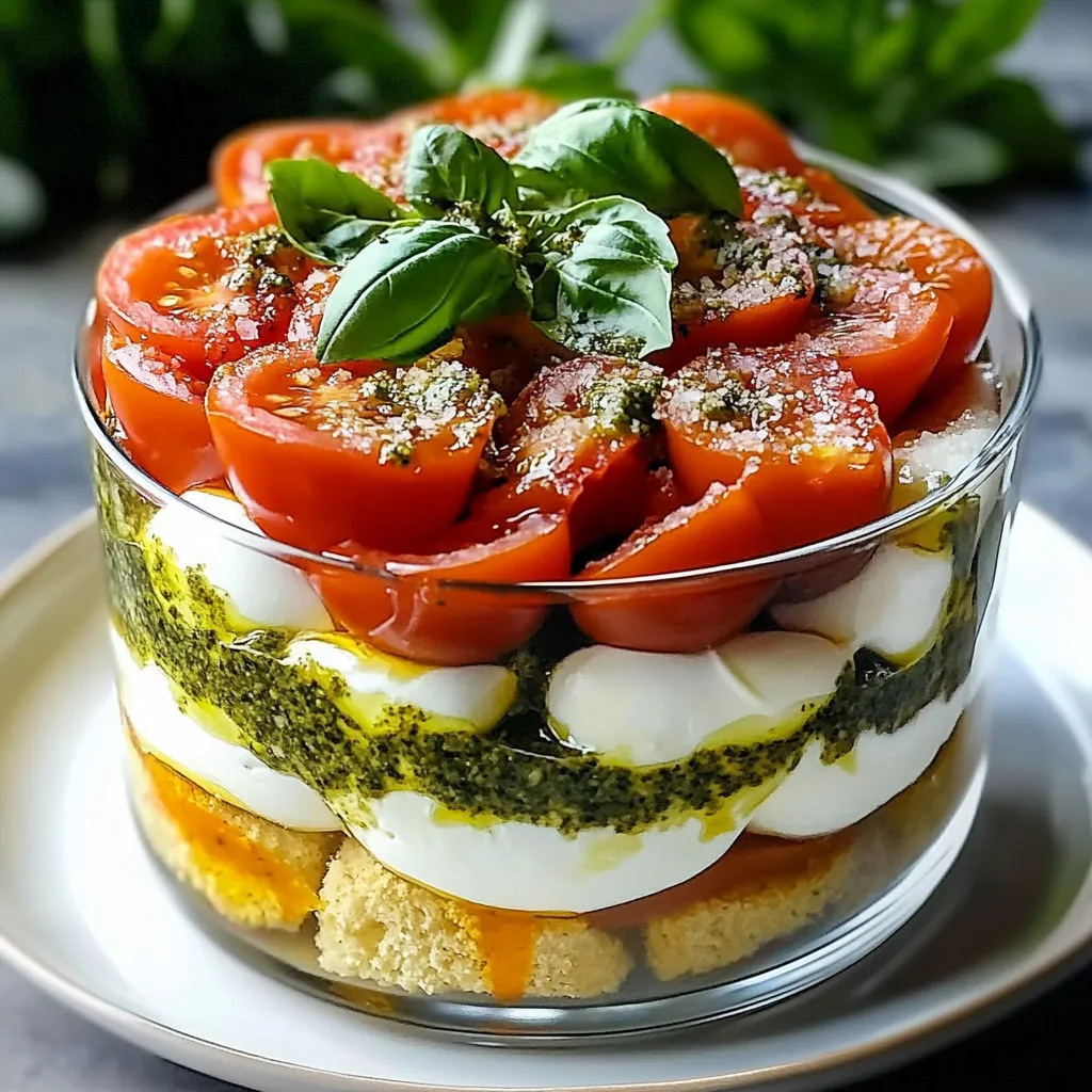 Tomates, basilic, croûtons et fromages réunis dans un saladier, ambiance conviviale.