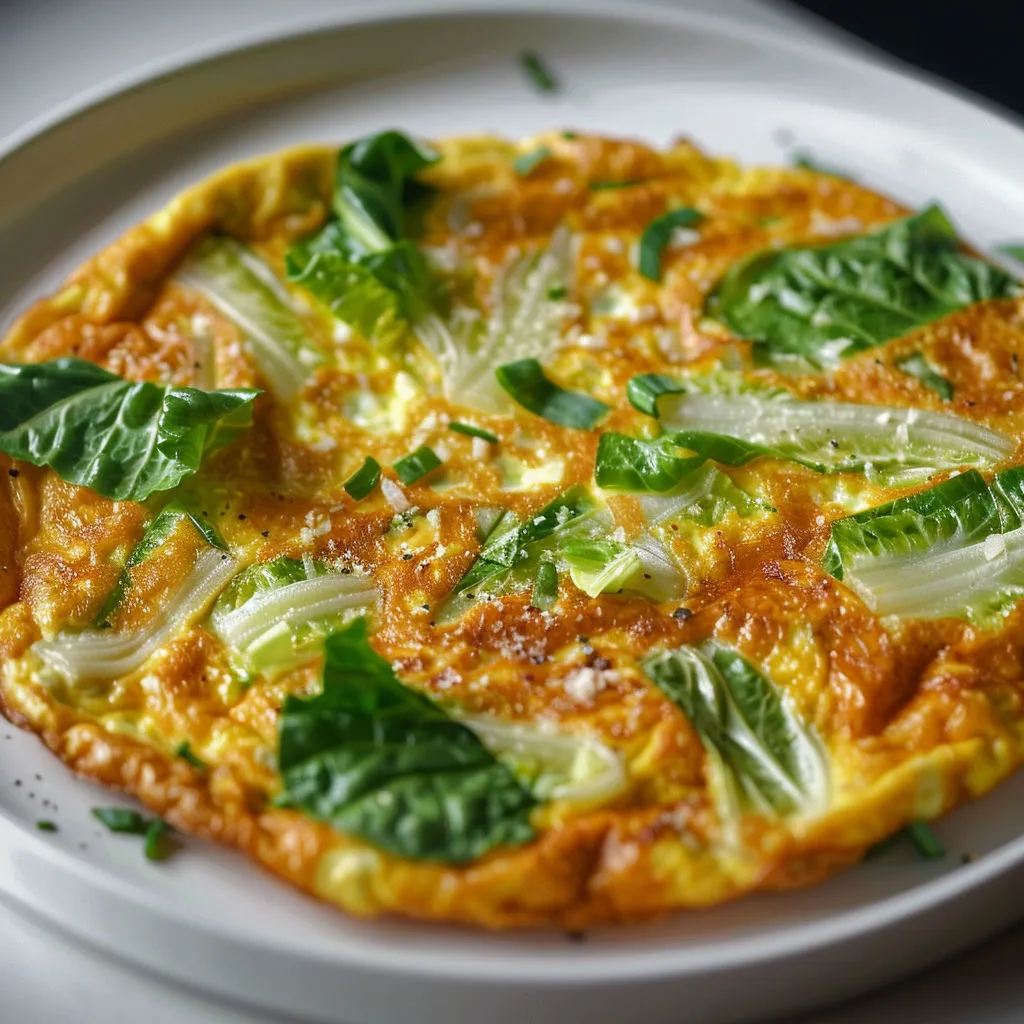Une tarte de légumes, verte et colorée, servie sur un joli plat.