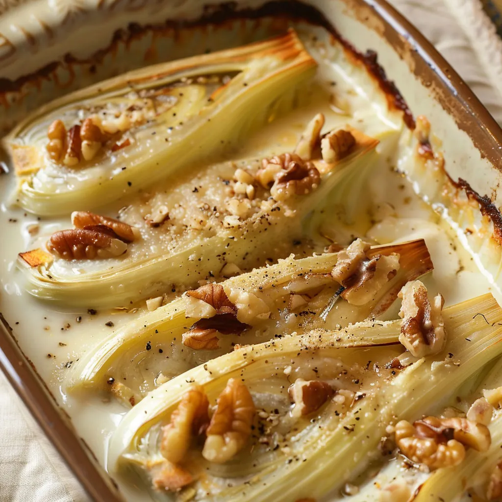 Salade de chou très croquante, noix de cajou et jeunes pousses vertes.