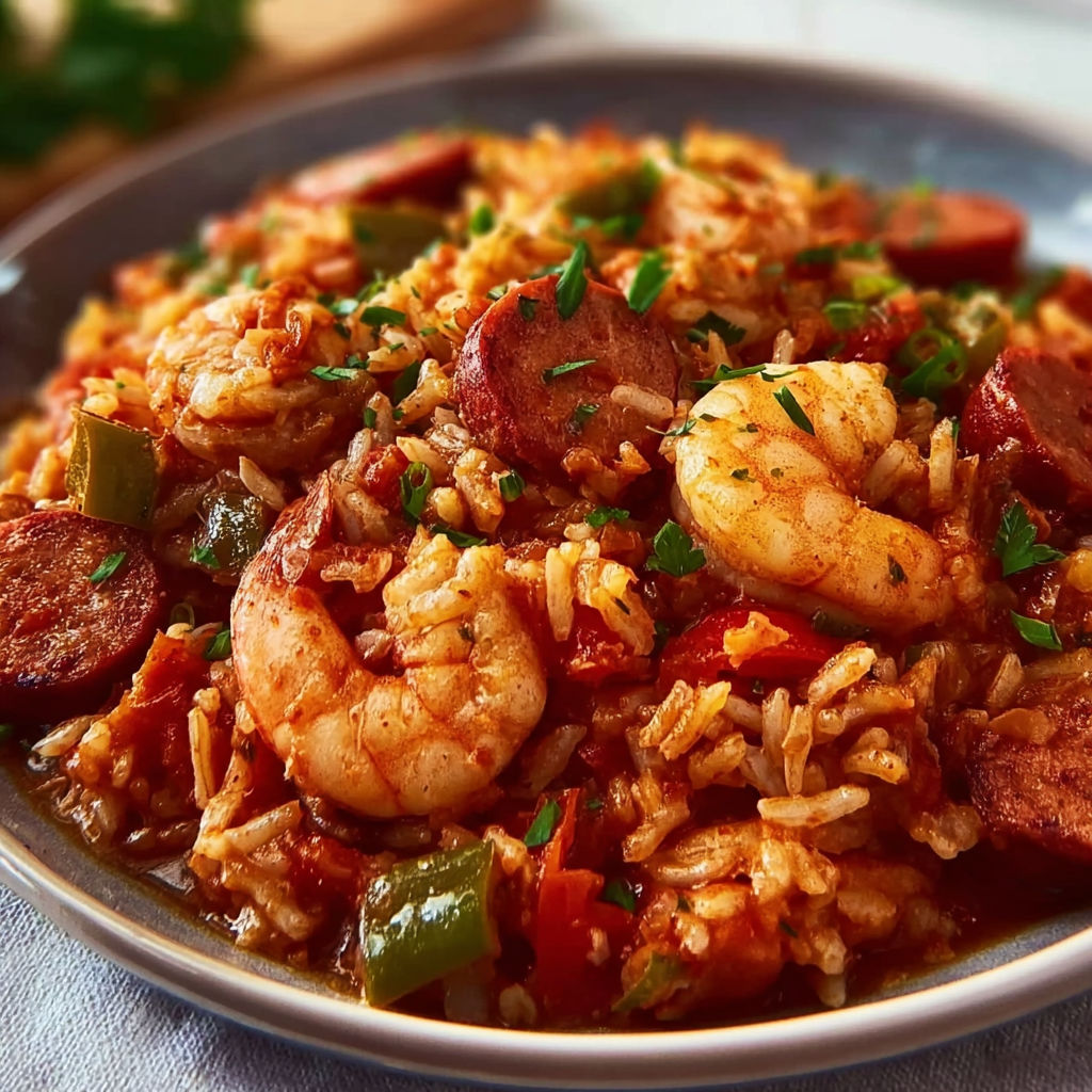 Assiette de riz et saumon avec des épices, des légumes verts sur le côté.