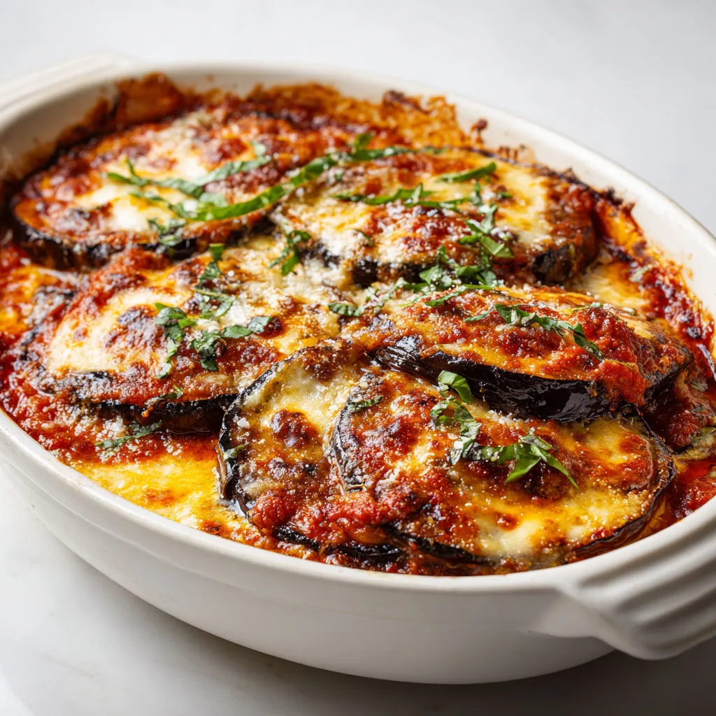 Pizza maison présentée dans un plat en verre.