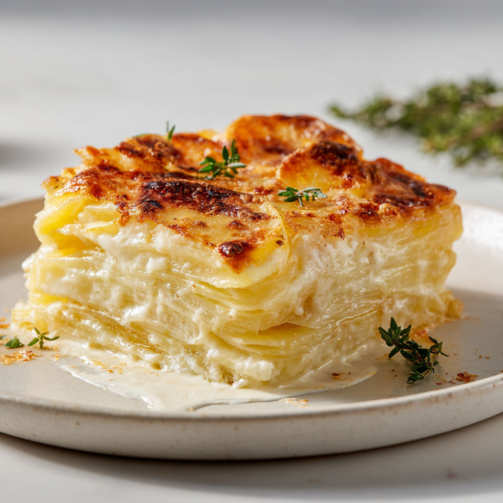 Une tarte au citron avec une crème gourmande et quelques herbes fraîches dessus.