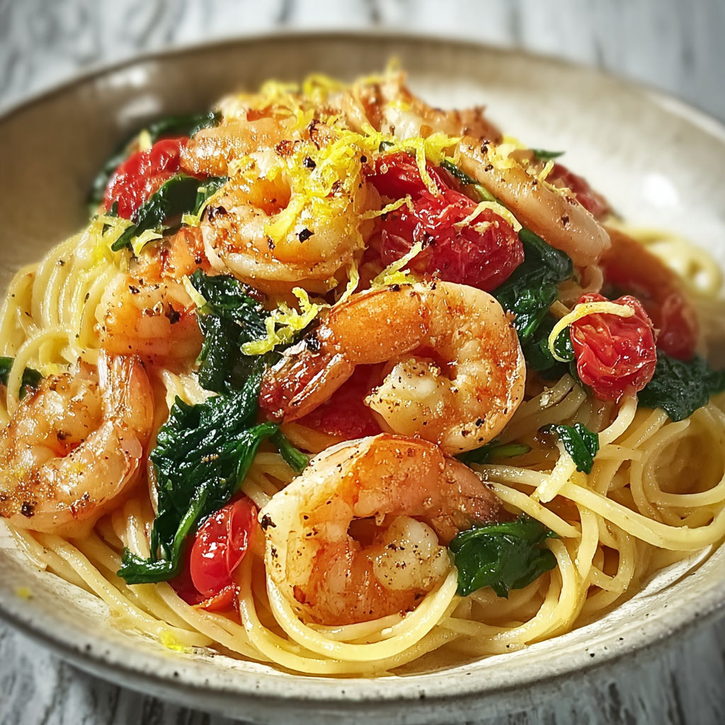 Bouillabaisse garnie de tomates, épinards et moules sur une assiette.