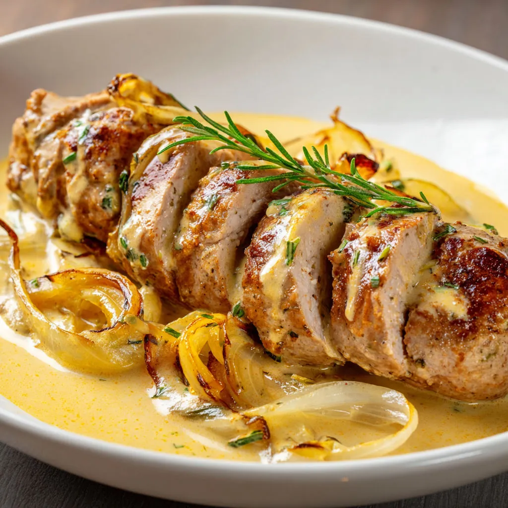 Un plat de service garni de légumes et de viande grillée.