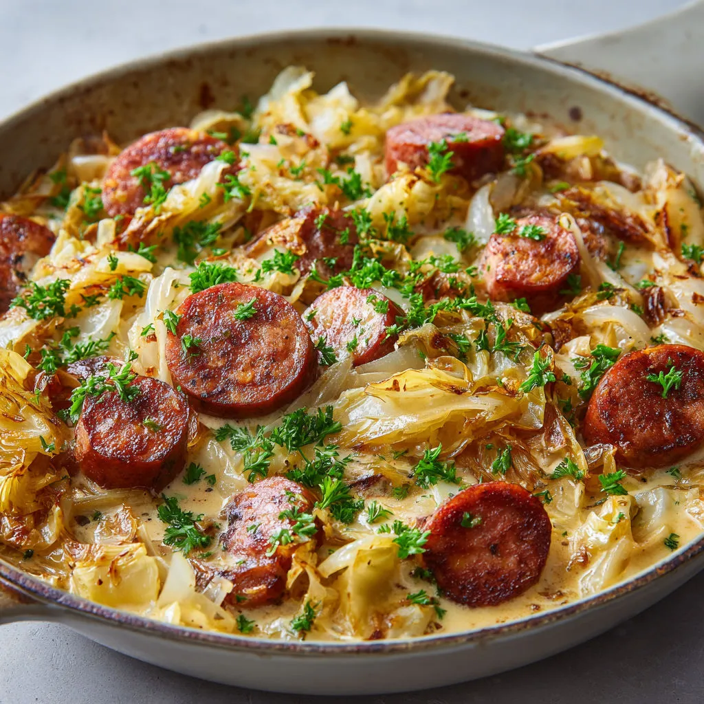 Un plat de saumon et chou-fleur dans une casserole.