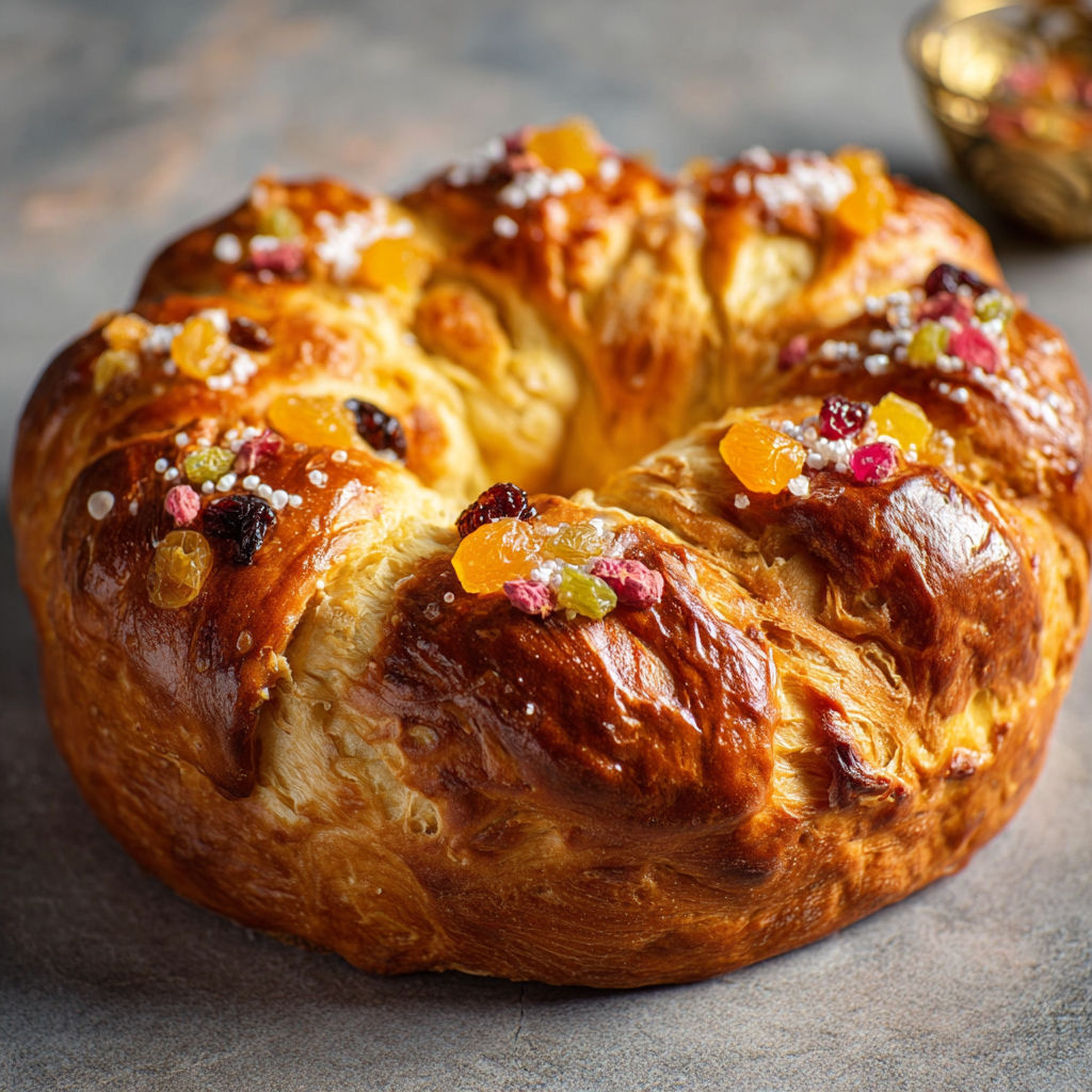 Brioche Provençale légère et fruitée – Fleur d’Oranger