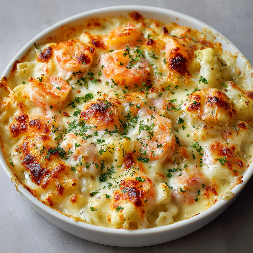 Gratin Onctueux aux Fruits de Mer et Chou-fleur : Le Maxi Plaisir du Four