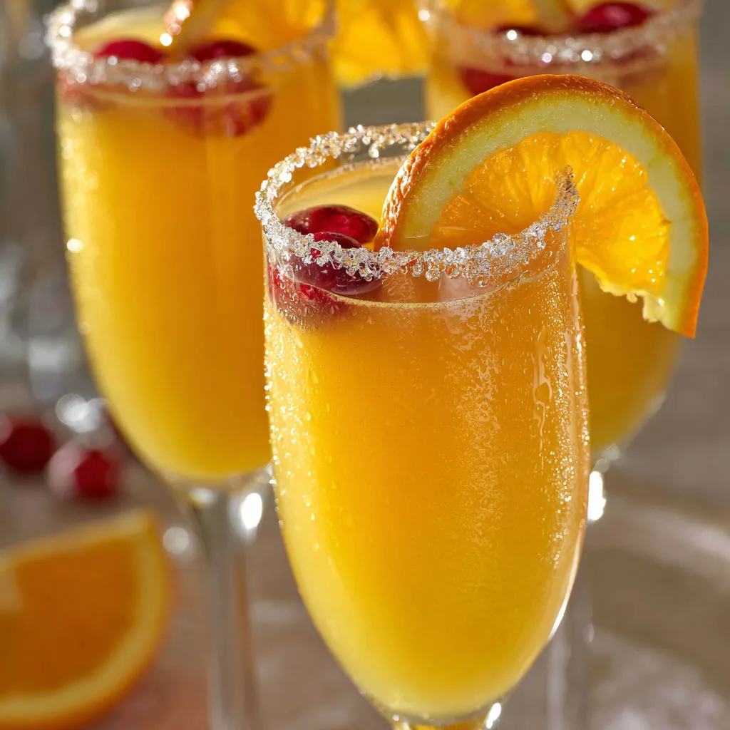 Punch de Noël, avec ou sans alcool.