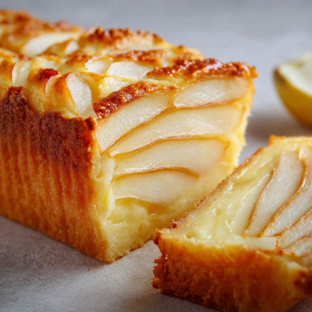 Invisible Poire Vanille, Dessert Léger raffiné.