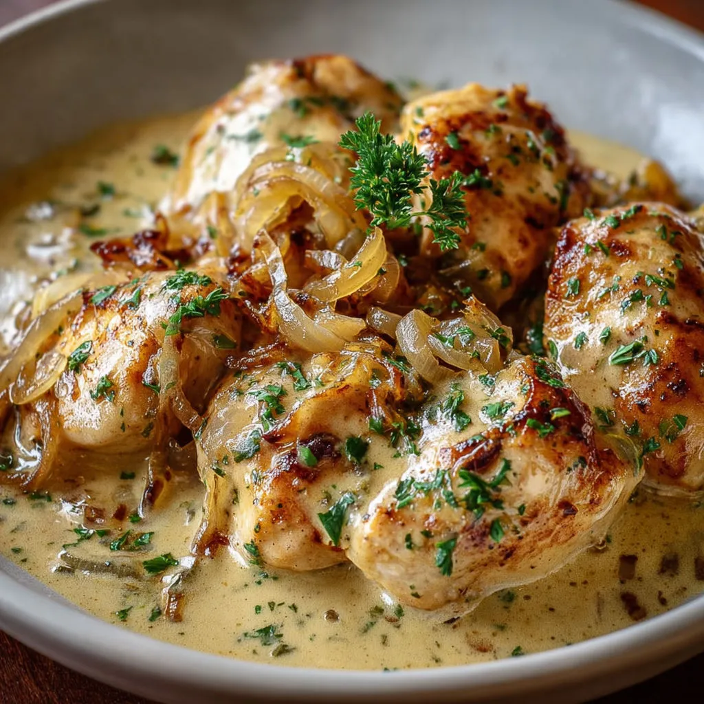 Aiguillettes dorées sauce bière-crème bien crémeuse.