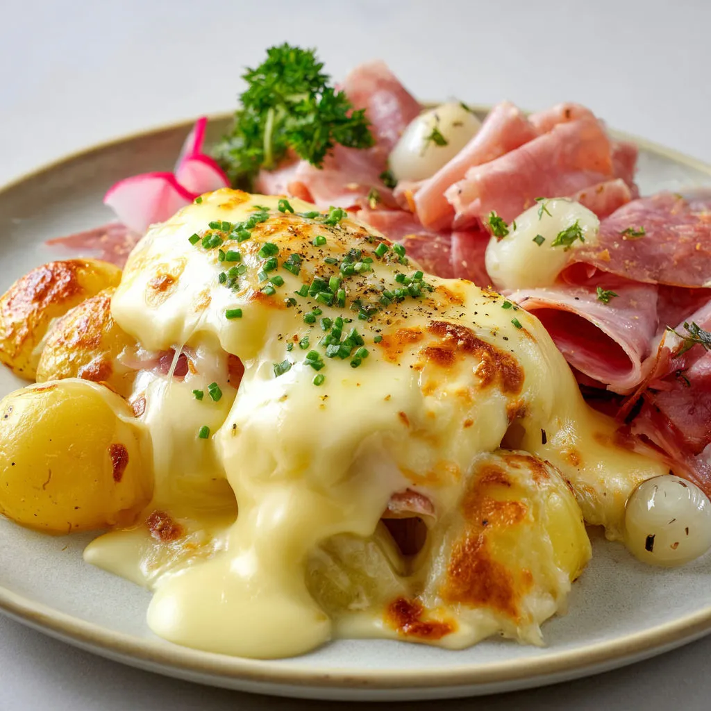 Raclette authentique, ambiance chaleureuse autour de la table.