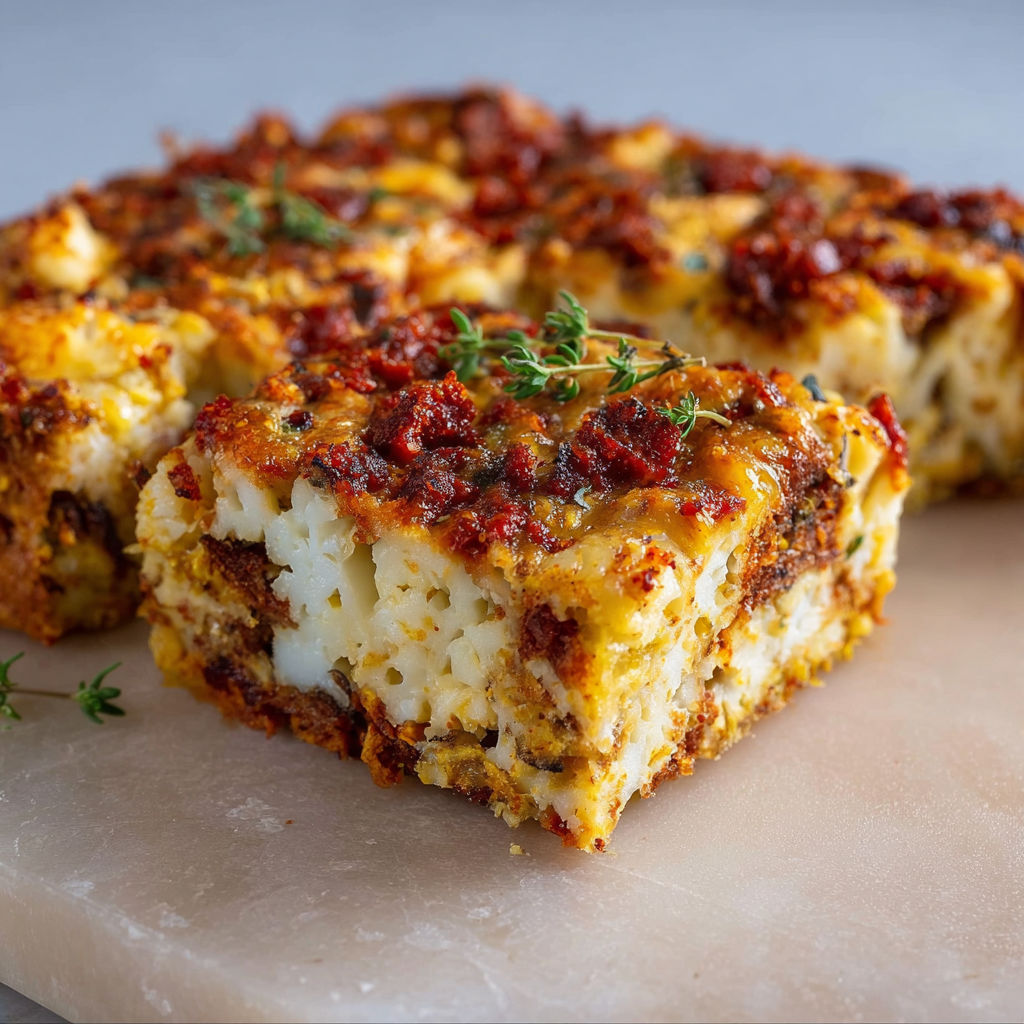 Moelleux Chou-Fleur & Chorizo, Gourmandise à Partager.