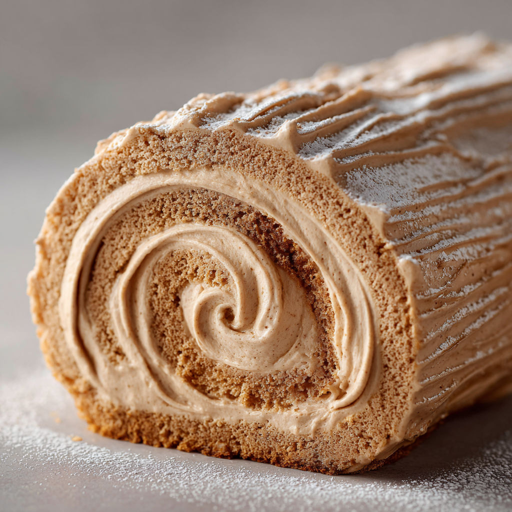 Gâteau Café Noël Crème Douce.