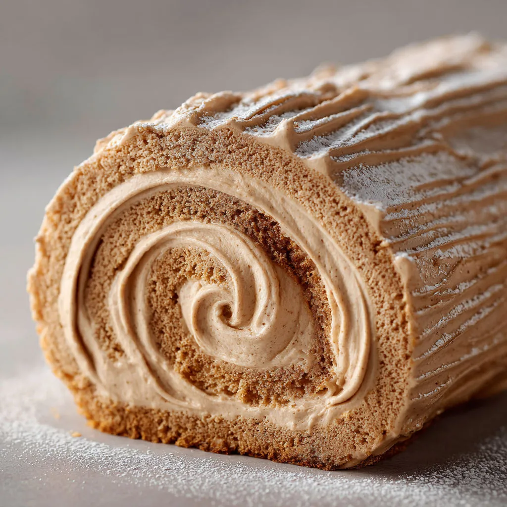 Gâteau Café Noël Crème Douce.