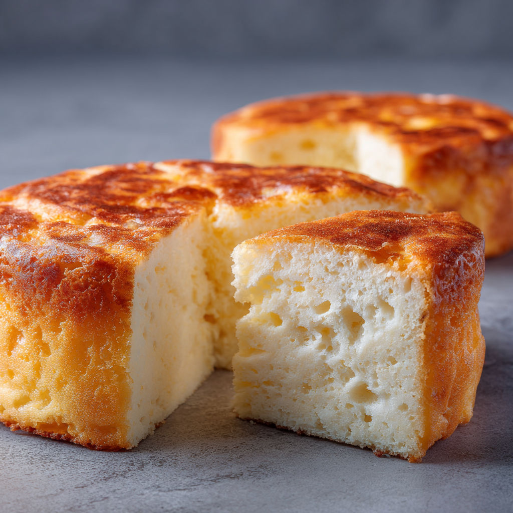 Gâteau au lait léger, facile et moelleux, prêt en un rien de temps.