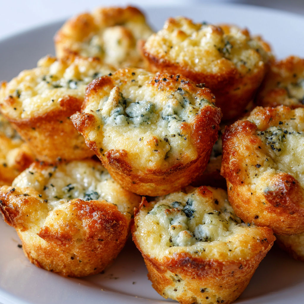 Bouchées Fromagères au Roquefort et Emmental succès assuré à l’apéro.
