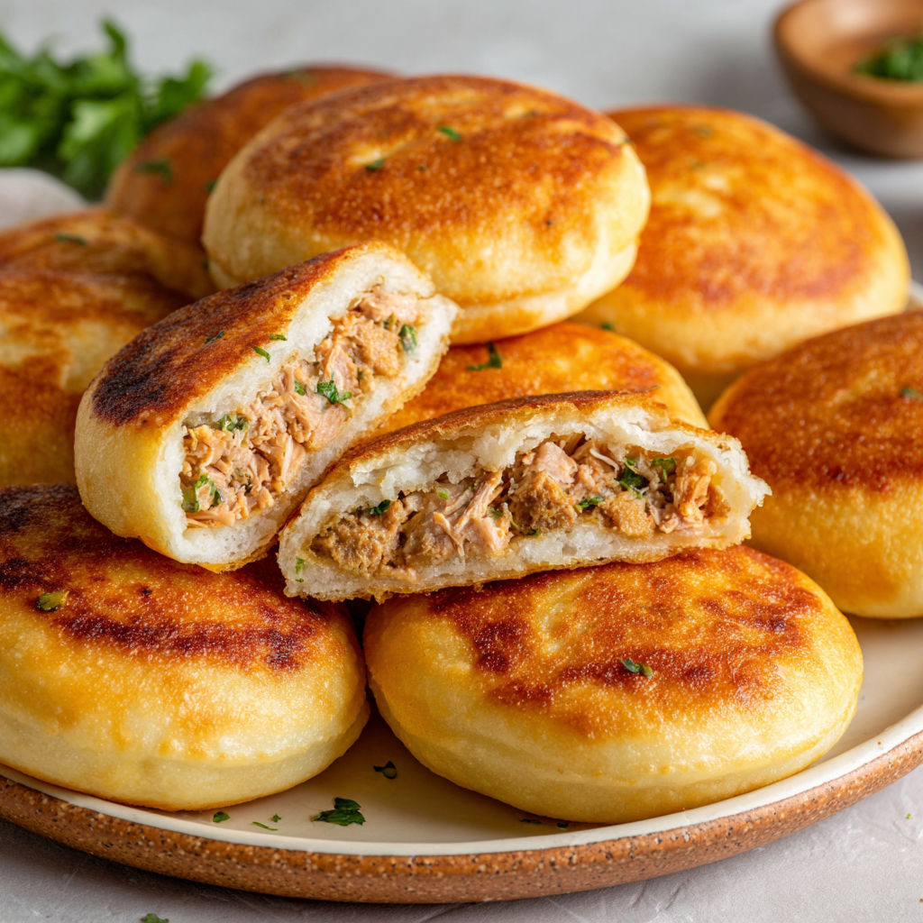 Beignets Salés Rapides, Farce Savoureuse et Texture Légère.