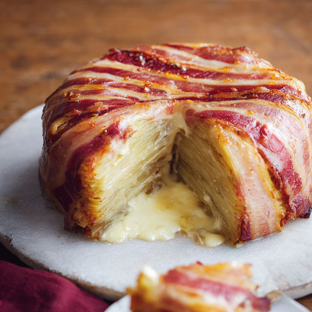 Gratin Savoyard Pommes de Terre et Reblochon.