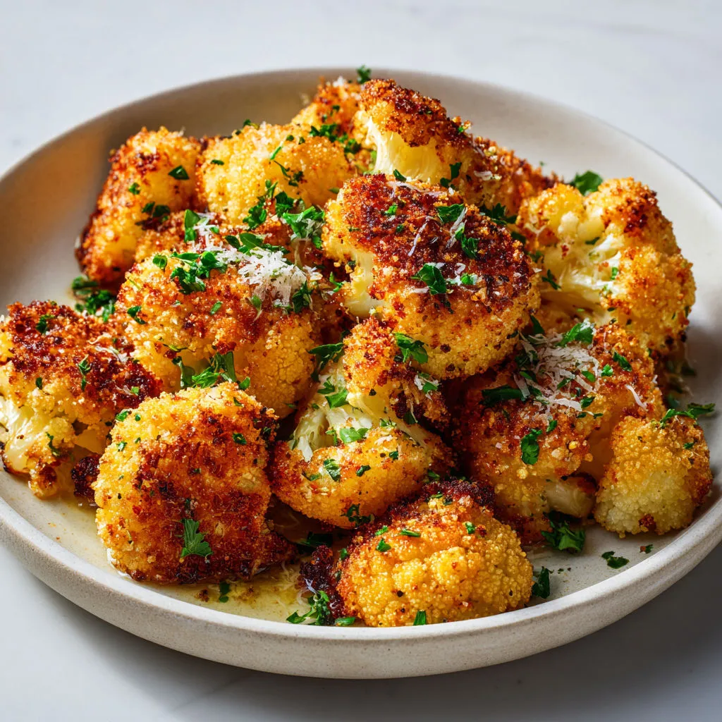 Chou-fleur Extra Crousti au Parmesan Savoureux.