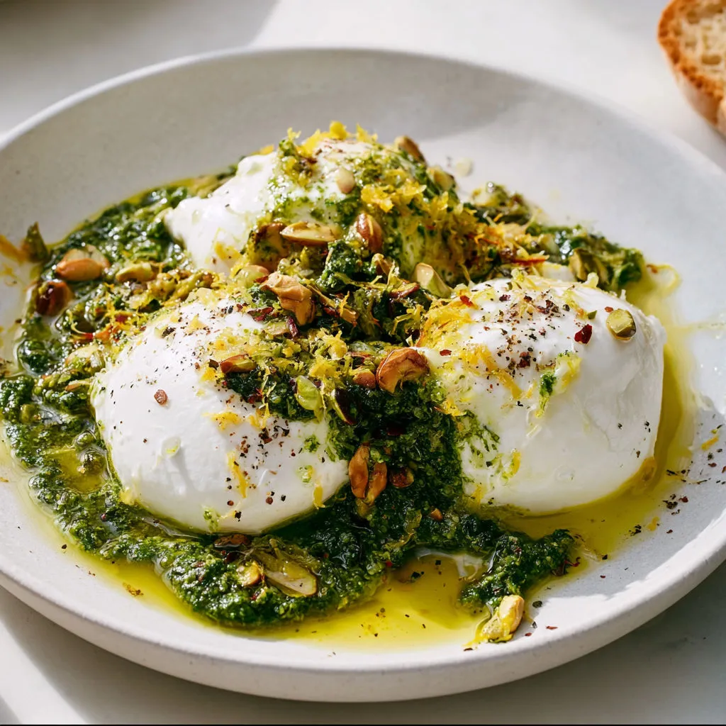 Burrata d'hiver rapide : trois ingrédients pour se régaler sans cuisson.