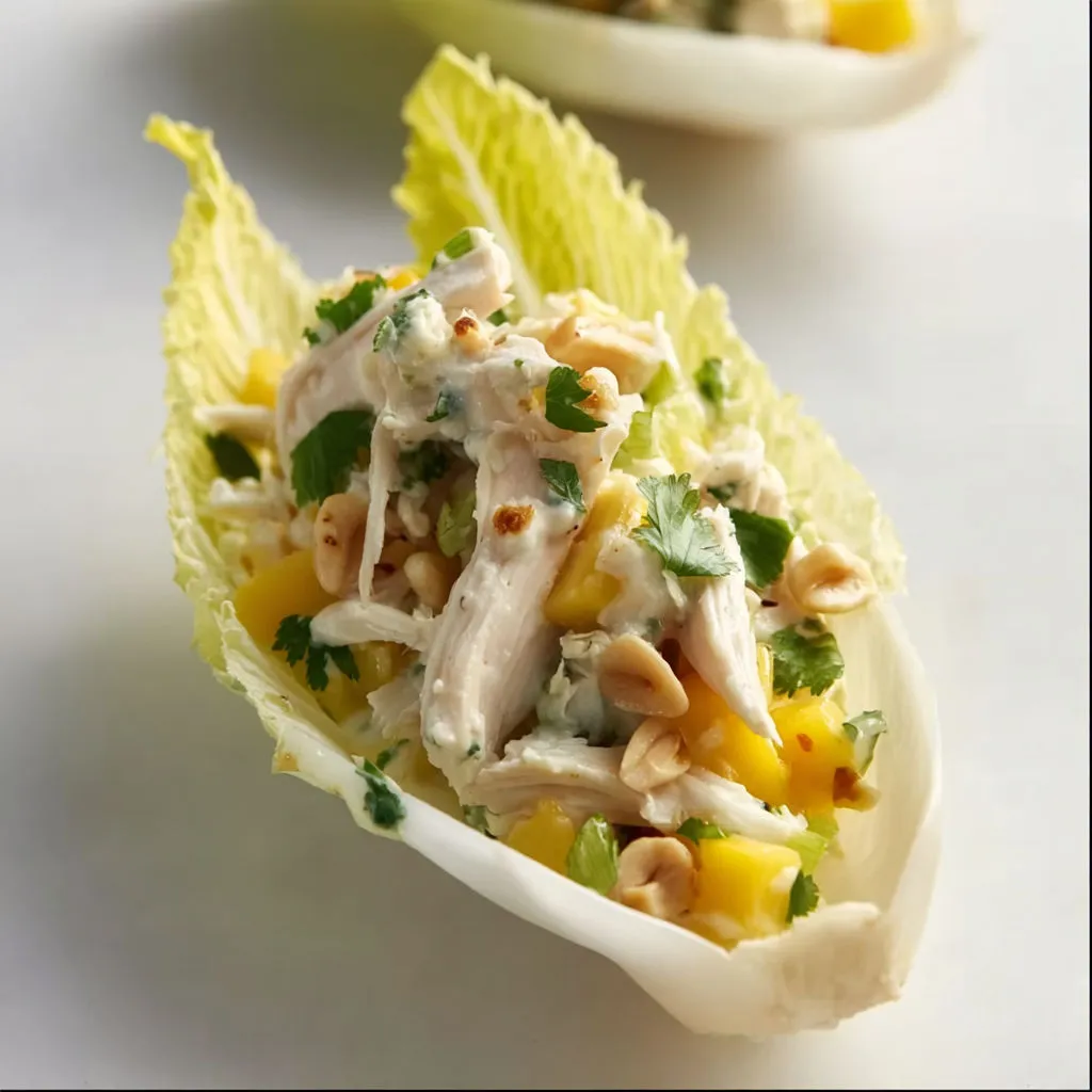 Apéro croquant et coloré : endives pleines de fraîcheur exotique.