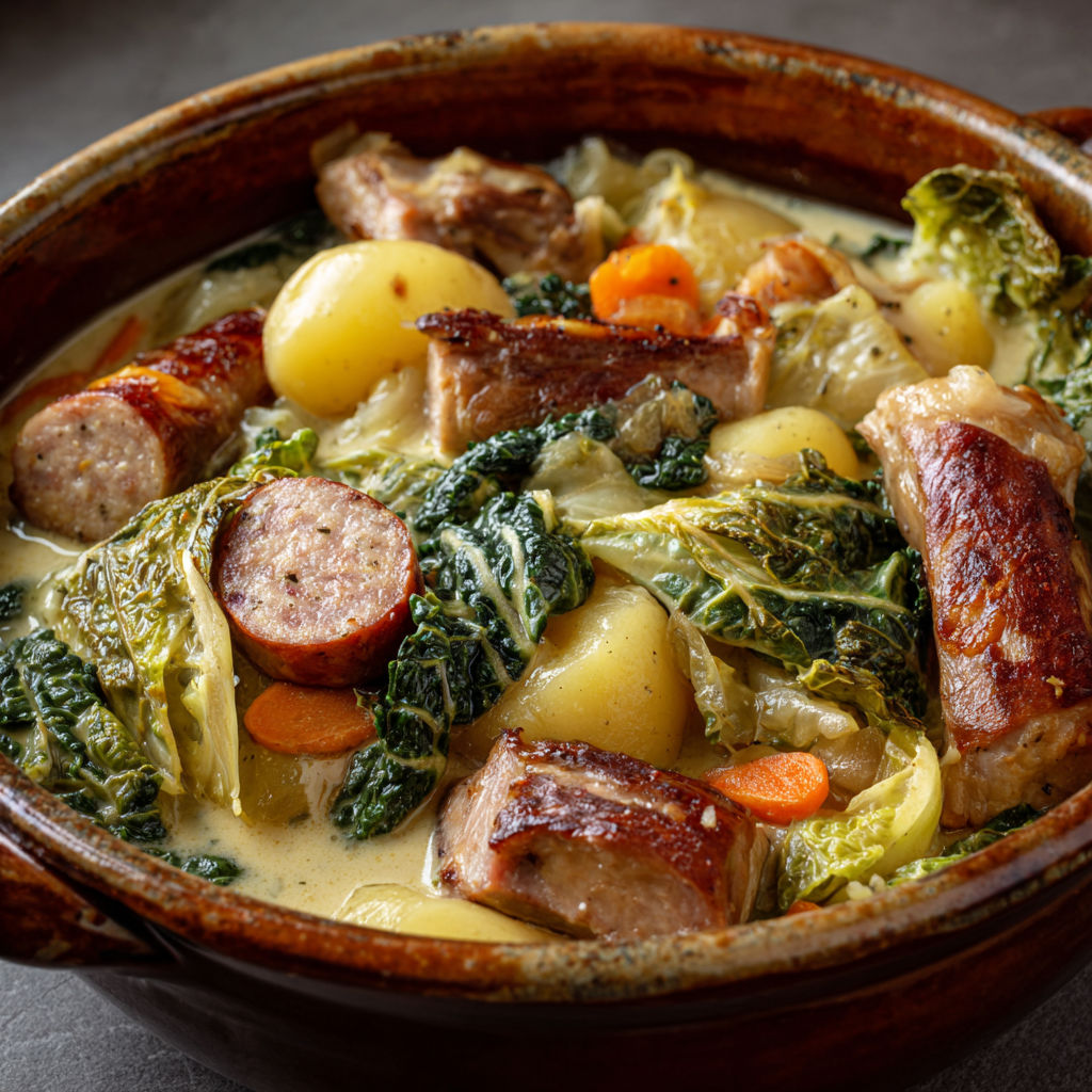 Plat savoyard généreux aux diots et jarrets tendres.